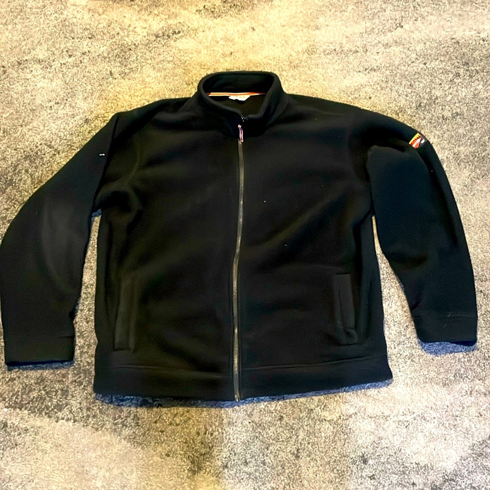 Orvis Sherpa black heavyweight extra large excellent condition zip up